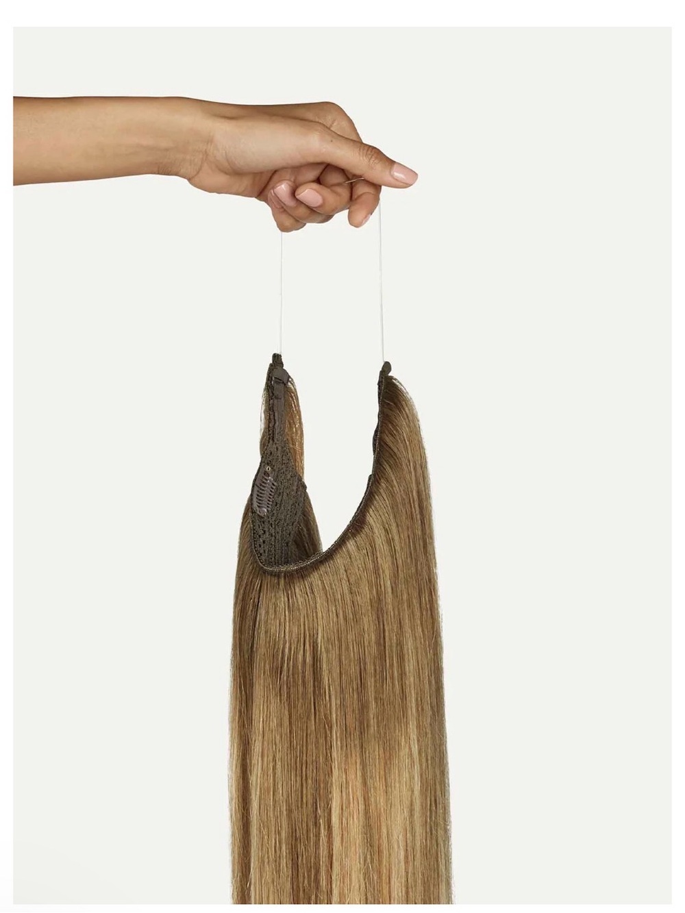Luxy 12” Halo - Bronde Balyage Extensions